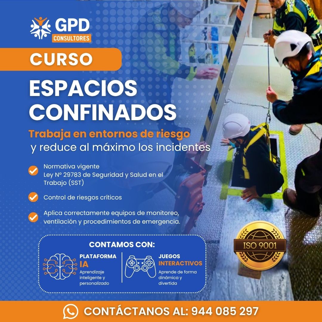 ENTRENAMIENTO DE RESCATE EN ESPACIOS CONFINADOS